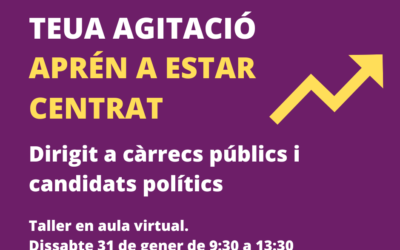 Taller: Domina l’agitació mental; aprén a estar centrat